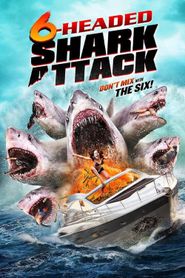  6-Headed Shark Attack Poster