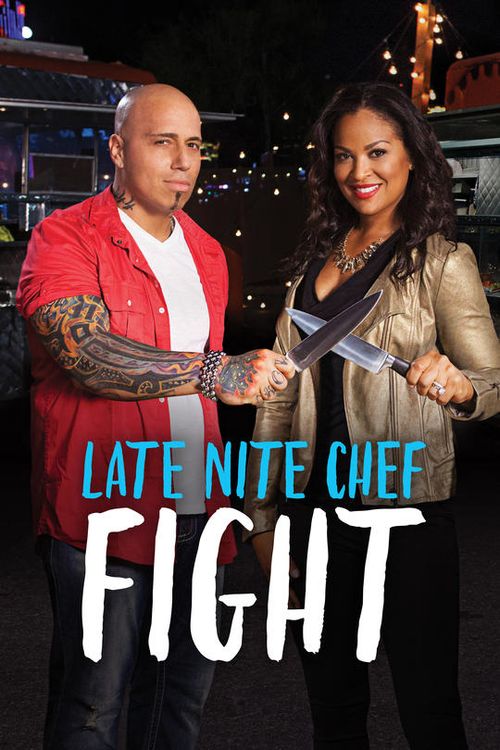 Late Nite Chef Fight Poster