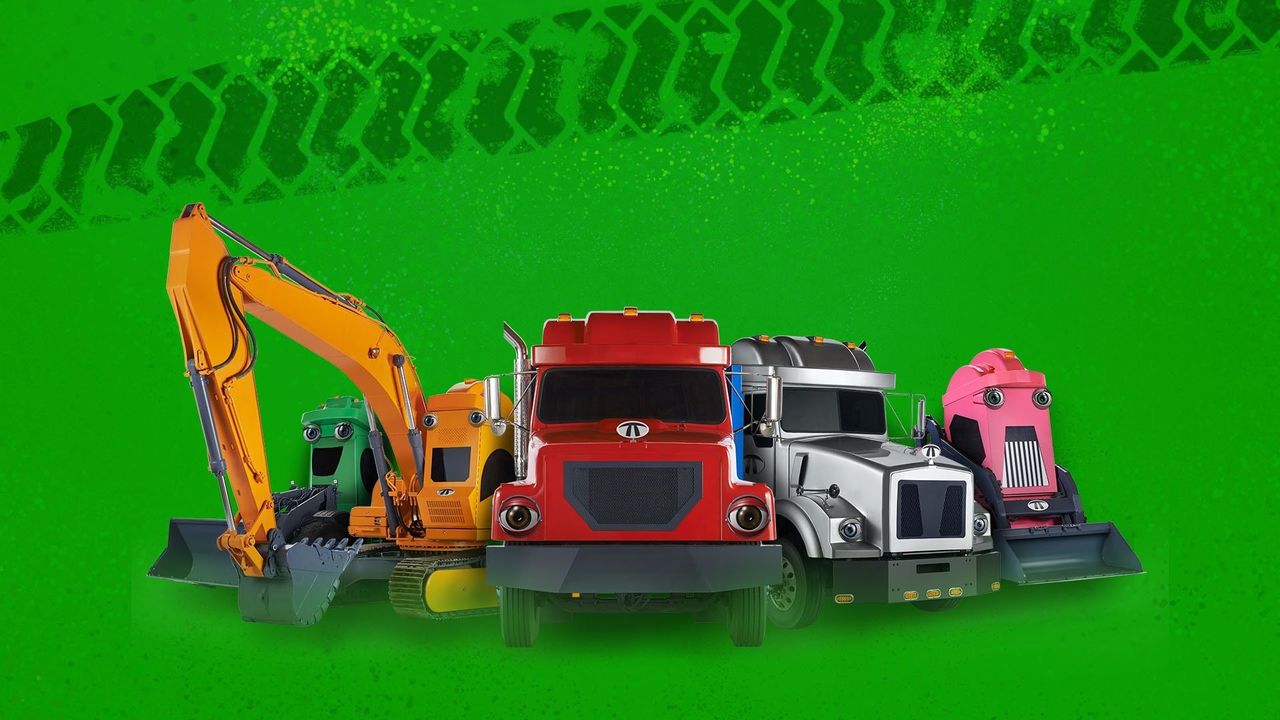 Terrific Trucks Backdrop